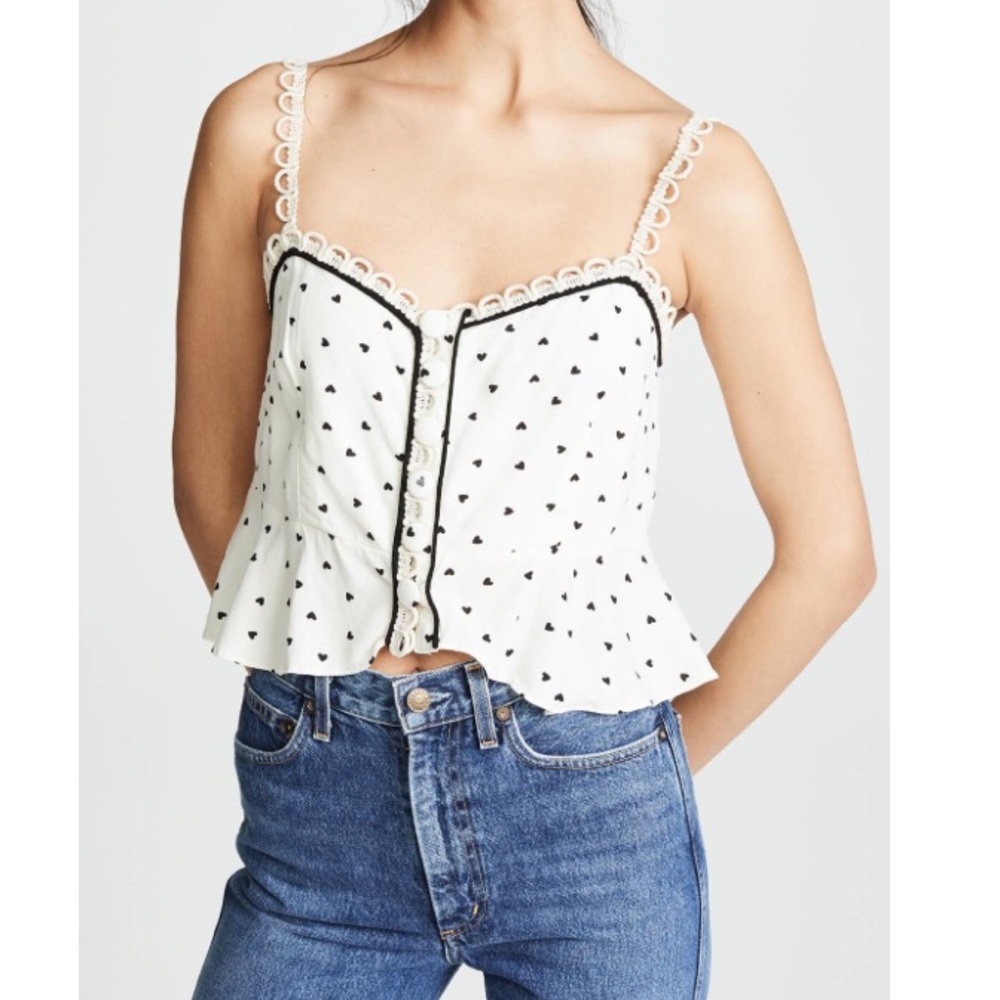 Free People Sweetheart Tank Top S